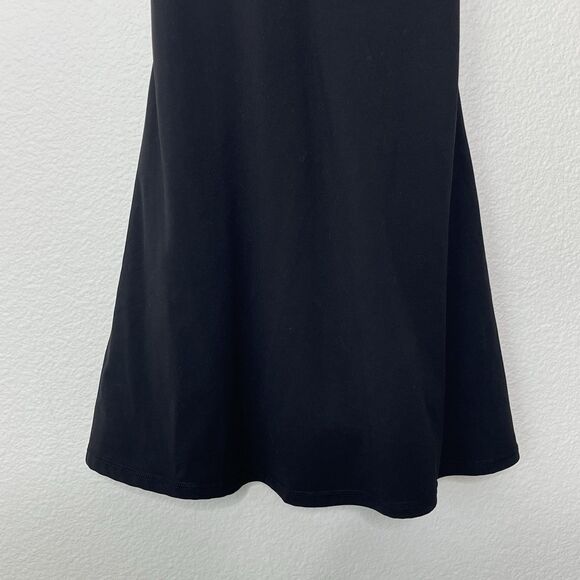 Halara Active Dress Small Black Softlyzero Plush Backless Mini Slip Pickleball - Picture 4 of 11